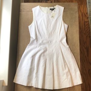 NWT Theory Albita Fit and Flare Textured Dress